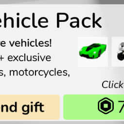 Roblox | Brookhaven Vehicle Customization | 399 Robux | Game: Other
